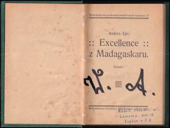 Anders Eje: Excellence z Madagaskaru