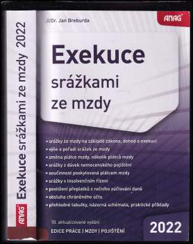 Jan Breburda: Exekuce srážkami ze mzdy 2022