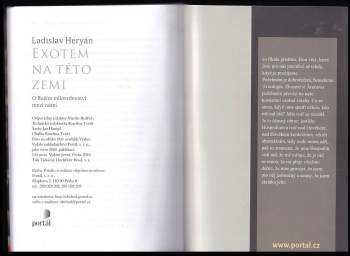Ladislav Heryán: Exotem na této zemi