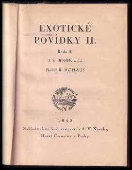 Johannes Vilhelm Jensen: Exotické povídky světových autorů II.