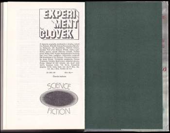 Experiment člověk