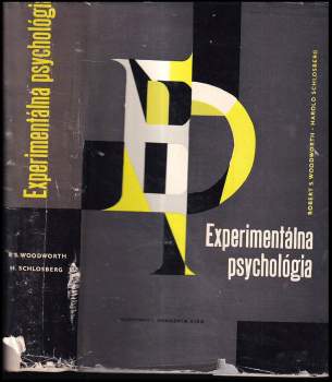 Robert Sessions Woodworth: Experimentálna psychológia