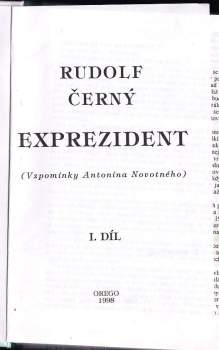 Rudolf Černý: Exprezident