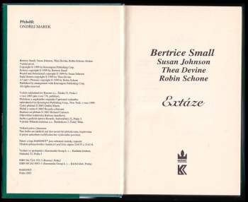 Bertrice Small: Extáze