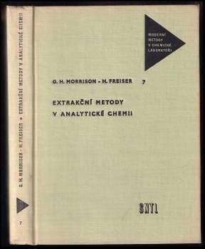 George Harold Morrison: Extrakční metody v analytické chemii