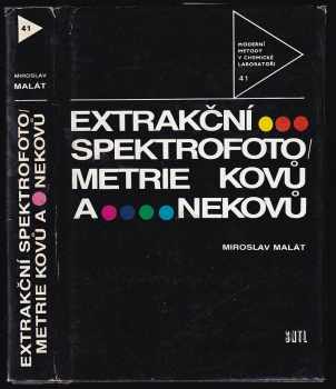 Extrakční spektrofotometrie kovů a nekovů