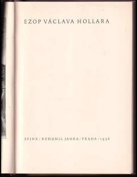 Ezop: Ezop Václava Hollara