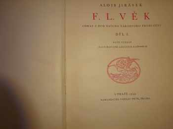 Alois Jirásek: F. L. Věk