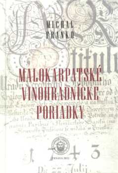 Malokarpatské vinohradnícke poriadky