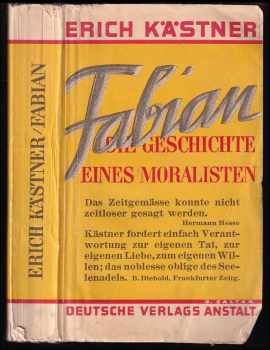 Fabian - Die Geschichte eines Moralisten 1. VYDÁNÍ