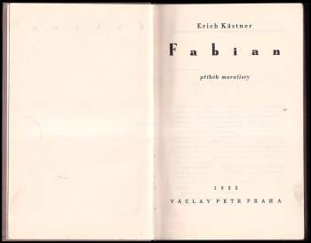 Erich Kastner: Fabian