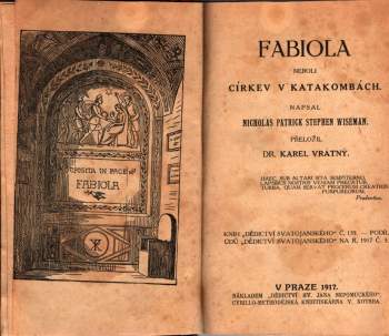 Fabiola, neboli, Církev v katakombách