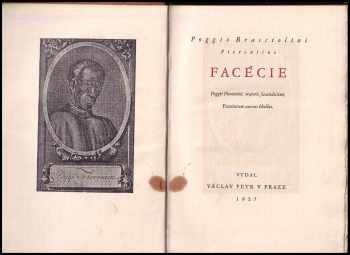 Poggio Bracciolini: Facécie