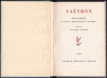 Otakar Theer: Faëthón