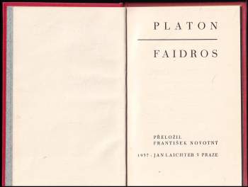 Platón: Faidros