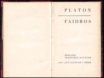 Platón: Faidros