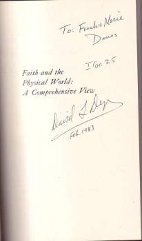 Dye David: Faith and the Physical World