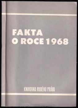 Fakta o roce 1968