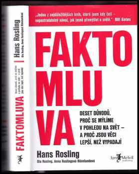 Faktomluva : deset důvodů, proč se mýlíme v pohledu na svět - a proč jsou věci lepší, než vypadají - Hans Rosling, Ola Rosling, Anna Rosling Rönnlund (2018, Jan Melvil Publishing) - ID: 2020271