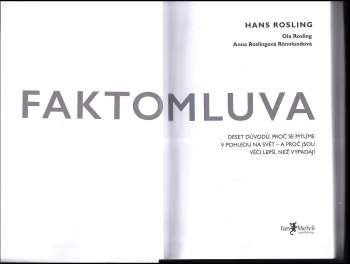 Hans Rosling: Faktomluva