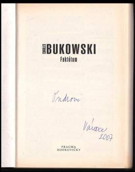 Charles Bukowski: Faktótum