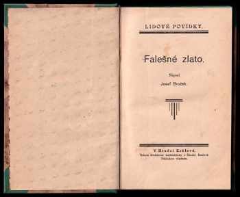 Josef Brožek: Falešné zlato