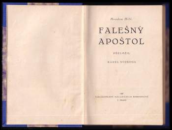 Headon Hill: Falešný apoštol