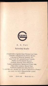A. A Fair: Falešný kufr