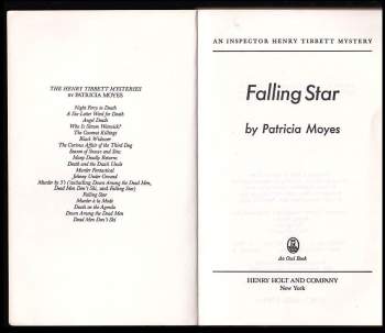 Patricia Moyes: Falling Star