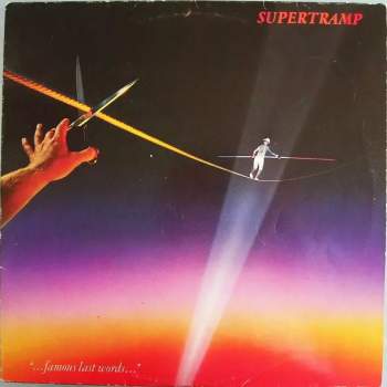 "...Famous Last Words..." : Orange Labels Vinyl - Supertramp (1985, Supraphon) - ID: 630487