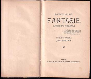 Rudyard Kipling: Fantasie