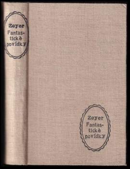 Julius Zeyer: Fantastické povídky