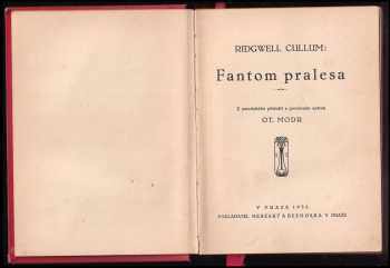 Ridgwell Cullum: Fantom pralesa