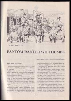 Archie Joscelin: Fantóm ranče Two Thumbs