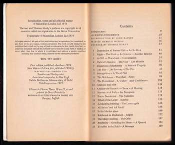 Thomas Hardy: Far from the Madding Crowd