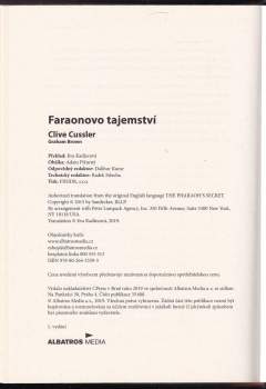 Clive Cussler: Faraonovo tajemství