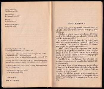 Stephanie Howard: Faraonův polibek