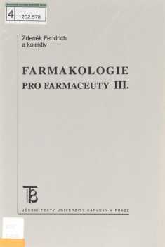 Farmakologie pro farmaceuty
