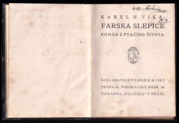 Karel Vika: Farská slepice