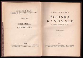 Jindřich Šimon Baar: Farské historky