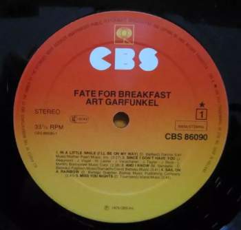 Art Garfunkel: Fate For Breakfast