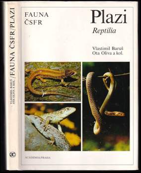 Miriam Baradlaiová: Fauna ČSFR ; Plazi - Reptilia