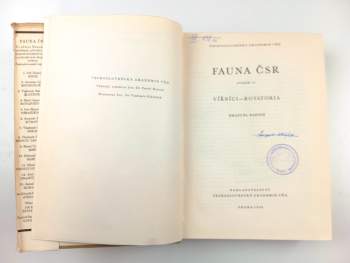 Emanuel Bartoš: Fauna ČSR