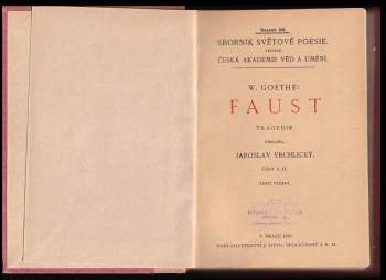 Johann Wolfgang von Goethe: Faust