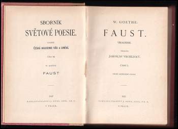 Johann Wolfgang von Goethe: Faust