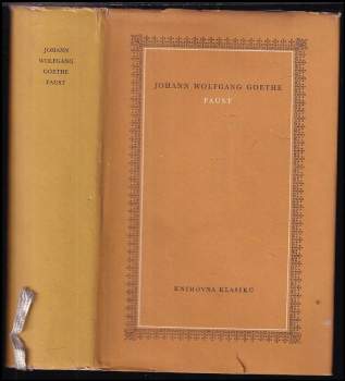Faust - Johann Wolfgang von Goethe (1957, Státní nakladatelství krásné literatury, hudby a umění) - ID: 825176