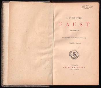 Johann Wolfgang von Goethe: Faust