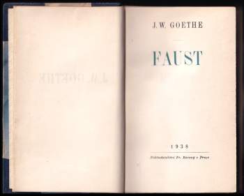 Johann Wolfgang von Goethe: Faust