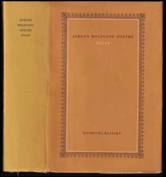 Faust - Johann Wolfgang von Goethe (1957, Státní nakladatelství krásné literatury, hudby a umění) - ID: 2230030