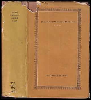 Faust - Johann Wolfgang von Goethe (1957, Státní nakladatelství krásné literatury, hudby a umění) - ID: 562703